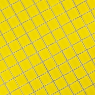 Мозаика стеклянная Artens, желтая, 300х300х4 мм