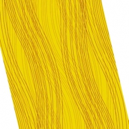 Плитка настенная Апрель желтого цвета